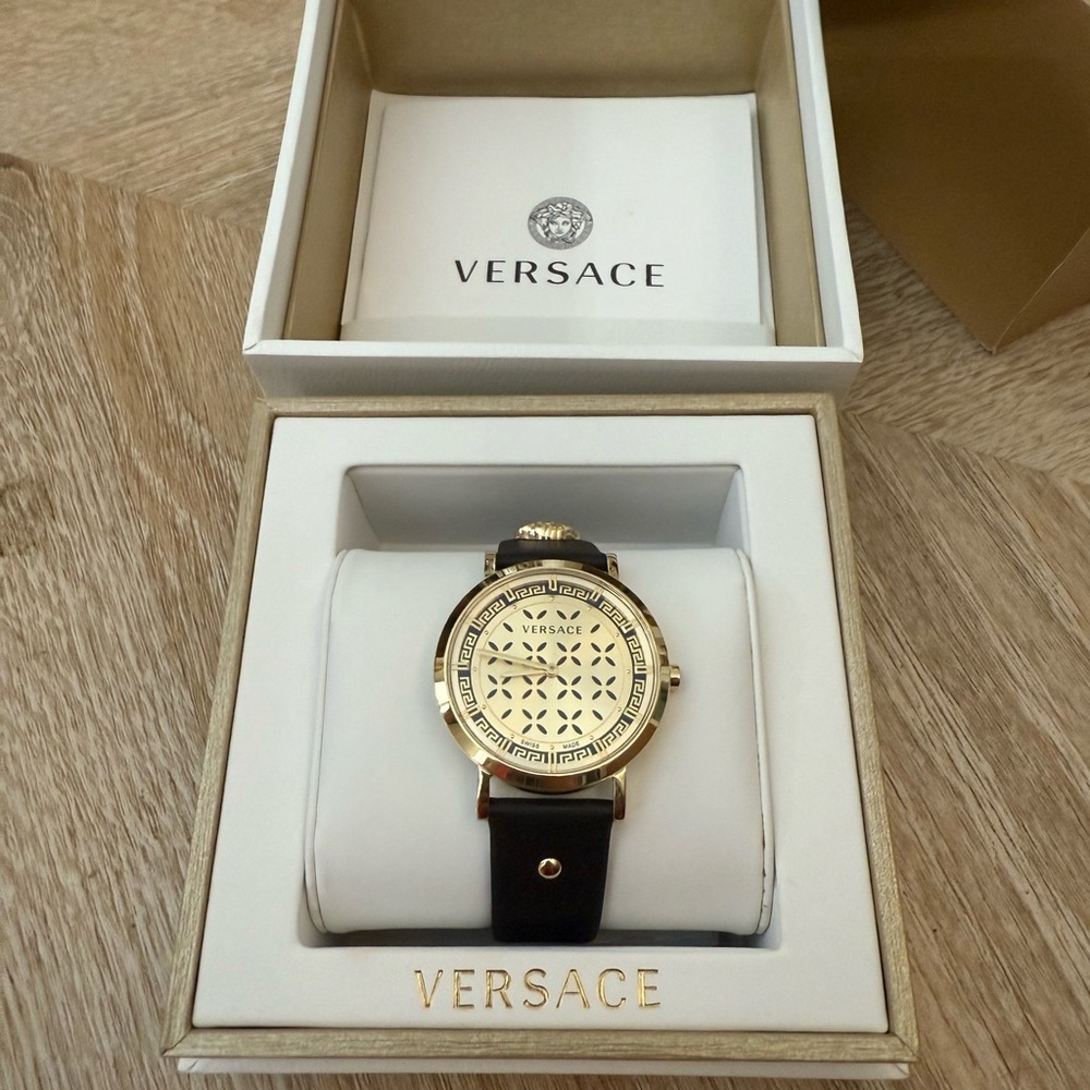 Versace Gold and black Watch New Generation